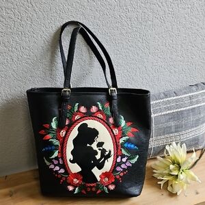 Disney Loungefly Belle Embroidered Tote